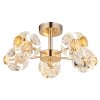 Globo lighting Floriella ceiling light LED gold, 1-light source