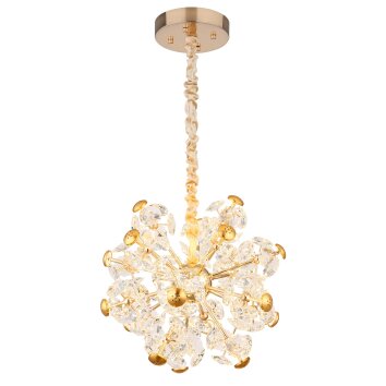 Globo lighting Floriella hanging light LED gold, 1-light source