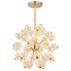 Globo lighting Floriella hanging light LED gold, 1-light source