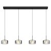 Globo lighting Belinda hanging light LED black, 1-light source