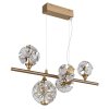 Globo lighting Virina hanging light LED gold, 1-light source