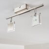 PINEY Ceiling light LED matt nickel, 2-light sources