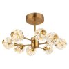 Globo lighting Virina ceiling light LED gold, 1-light source