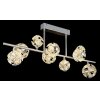 Globo lighting Virina ceiling light LED chrome, 1-light source