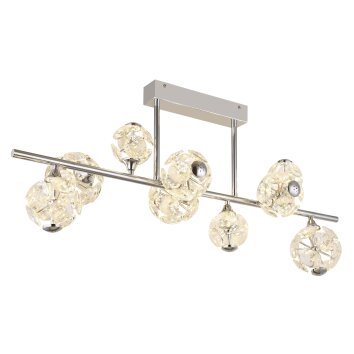 Globo lighting Virina ceiling light LED chrome, 1-light source