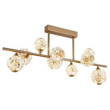 Globo lighting Virina ceiling light LED gold, 1-light source