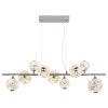 Globo lighting Virina hanging light LED chrome, 1-light source
