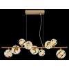Globo lighting Virina hanging light LED gold, 1-light source