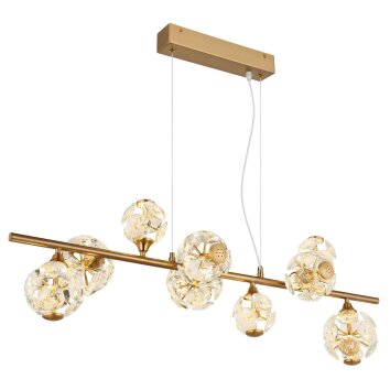 Globo lighting Virina hanging light LED gold, 1-light source