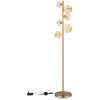Globo lighting Virina floor lamp LED gold, 1-light source