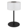 Globo lighting Trenton table lamp LED black, 1-light source