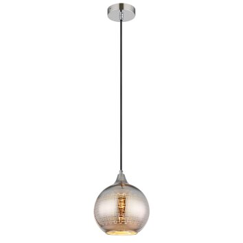 Globo lighting Lourdes hanging light white, 1-light source