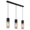 Globo lighting Annika hanging light black, 3-light sources
