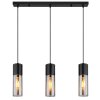 Globo lighting Annika hanging light black, 3-light sources