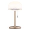 Mushroom Lamp  Globo lighting Norman table lamp LED champagne, 1-light source