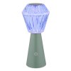 Globo lighting Polimi table lamp LED green, 1-light source, Colour changer