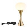 Globo lighting Lula table lamp brass, 1-light source