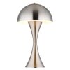 Globo lighting Dima table lamp matt nickel, 1-light source