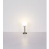 Globo lighting Haku table lamp LED silver, 1-light source
