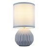 Globo lighting Sylas table lamp blue, 1-light source