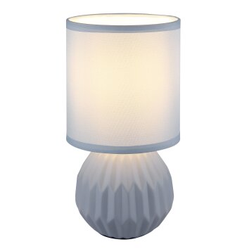 Globo lighting Sylas table lamp blue, 1-light source