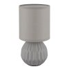 Globo lighting Sylas table lamp grey, 1-light source