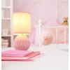 Globo lighting Sylas table lamp pink, 1-light source