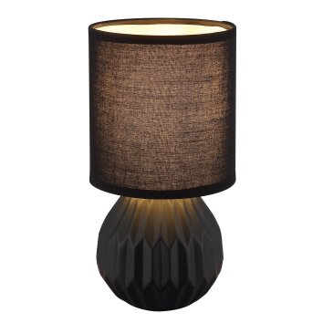 Globo lighting Sylas table lamp black, 1-light source