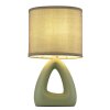 Globo lighting Triangle table lamp green, 1-light source
