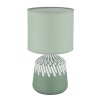 Globo lighting Rela table lamp green, 1-light source