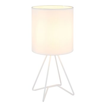 Globo lighting Tamian table lamp white, 1-light source