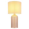 Globo lighting Sofia table lamp champagne, 1-light source