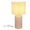 Globo lighting Sofia table lamp champagne, 1-light source