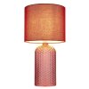Globo lighting Sofia table lamp red, 1-light source