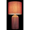 Globo lighting Sofia table lamp red, 1-light source