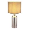 Globo lighting Elden table lamp silver, 1-light source