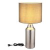 Globo lighting Elden table lamp silver, 1-light source