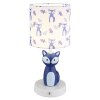 Globo lighting Foxy table lamp LED blue, white, 1-light source