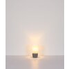 Globo lighting Marble table lamp grey, 1-light source