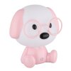 Globo lighting Puppy table lamp LED pink, white, 1-light source