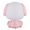 Globo lighting Puppy table lamp LED pink, white, 1-light source