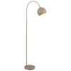 Globo lighting Benno floor lamp sand-coloured, 1-light source