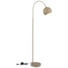 Globo lighting Benno floor lamp sand-coloured, 1-light source