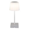 Globo lighting Xayden table lamp LED silver, 1-light source