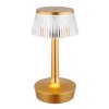 Globo lighting Lucio table lamp LED brass, 1-light source