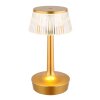 Globo lighting Lucio table lamp LED brass, 1-light source