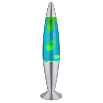Lavalamp  Globo lighting Etna Lava lamp, table lamp LED silver, 1-light source