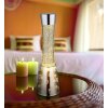 Lava-lamp  Globo lighting Sparkle Lava lamp, table lamp LED chrome, 1-light source