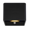 Globo lighting Veronika wall light LED black, 1-light source, Motion sensor