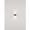 Globo lighting Veronika wall light LED black, 1-light source, Motion sensor